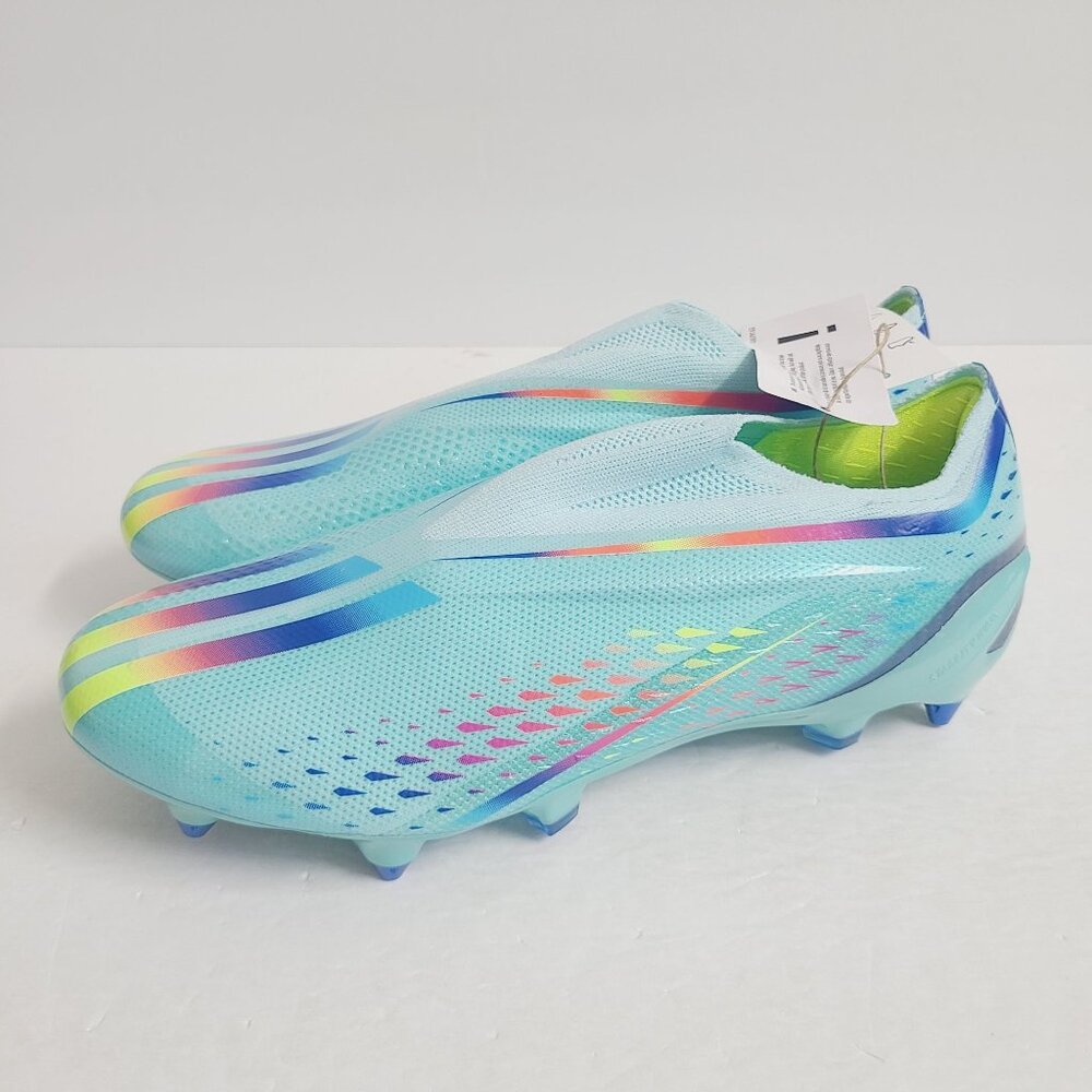 NEW Adidas Speedportal+ SG Elite Soccer Cleats GW8420 Size 11 Blue